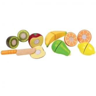 frutas de juguete para cortar