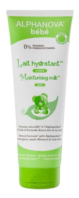 leche corporal hidratante bebe